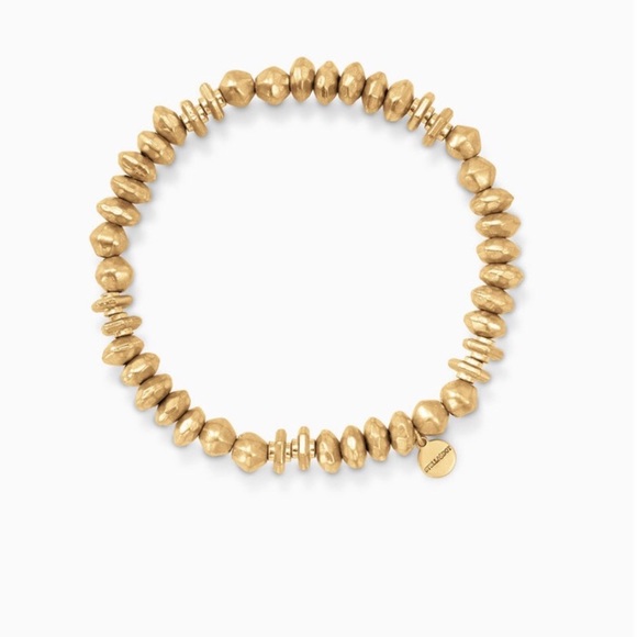 Stella & Dot | Dainty Gold Bracelet Nicholette Stretch Bracelet - Picture 7 of 8